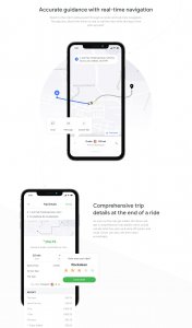 Yelow Taxi Driver App for Adobe XD
