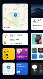 Apple Widgets UI Kit for Figma