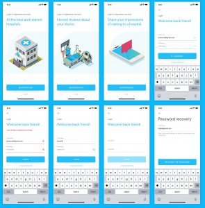 Hospadviser UI Kit for Sketch