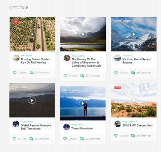 Based Feed UI Kit for Sketch