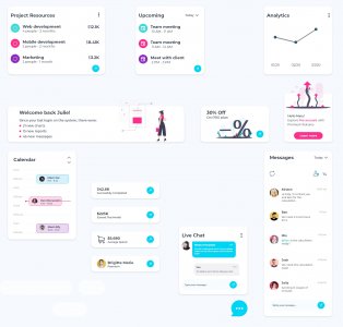 XdDash - Free Dashboard UI Kit for Adobe XD