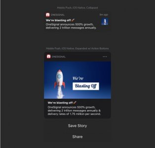 Push Notification Free UI Kit for Figma