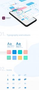 Financial UI Kit for Adobe XD