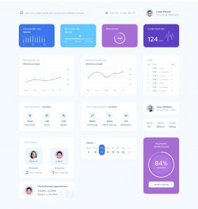 Clinic UI Elements for Sketch
