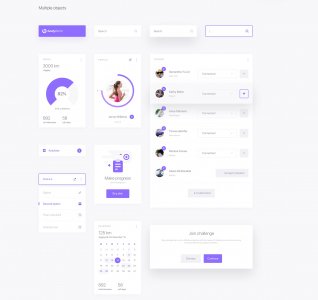 Bodyform - Fitness App UI Kit for Sketch