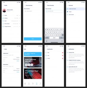 Lafyuu E-commerce UI Kit for Figma