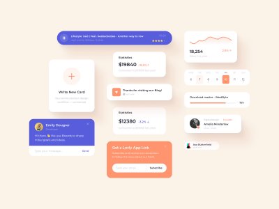 App UI Elements for Figma
