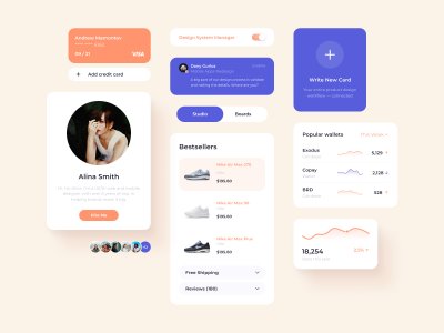 App UI Elements for Figma