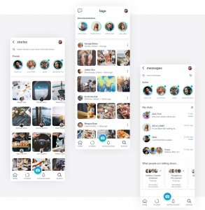 Social Free UI Kit for Adobe XD