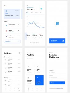 Banking Wallet App Free UI Kit for Sketch