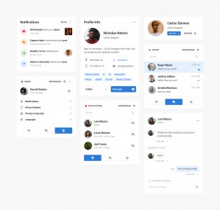 Free Blocke UI Kit - Social