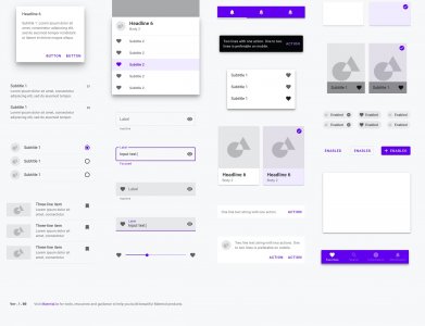 Material Baseline Design Kit for Figma