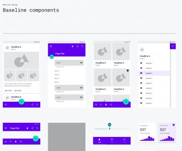 Material Baseline Design Kit for Figma