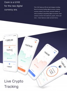 Cooin Crypto UI Kit for Adobe XD