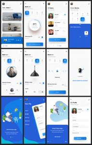 Smart Home UI Kit for Adobe XD