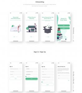 Book Grocer UI Kit for Adobe XD
