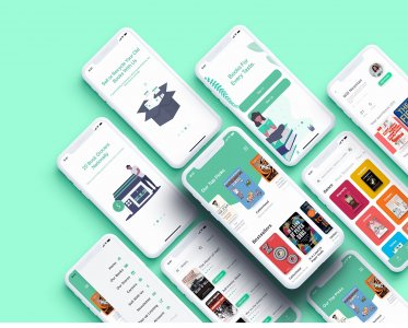 Book Grocer UI Kit for Adobe XD