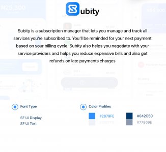 Subity UI Kit - Subscription Manager