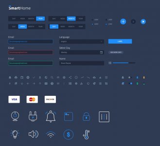 Smart Home UI Kit