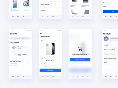 Tech Marketplace UI Kit for Figma