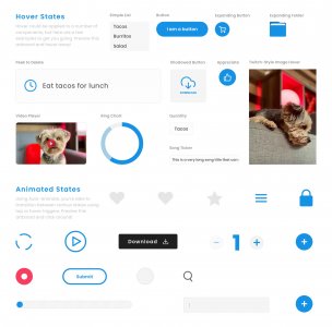 Component States UI Kit for Adobe XD