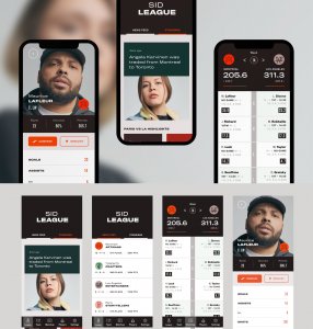 Sid League UI Kit for Adobe XD