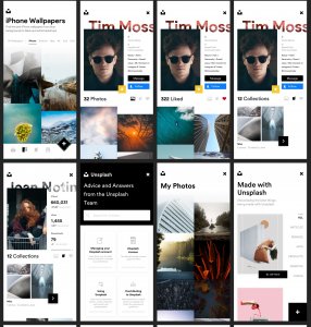 Unsplash UI Kit
