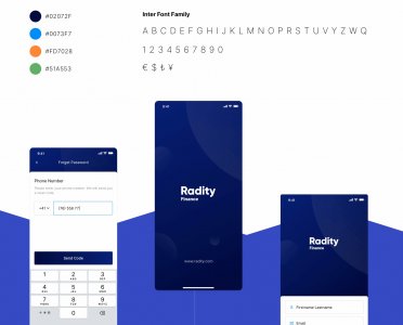 Radity - Finance UI Kit
