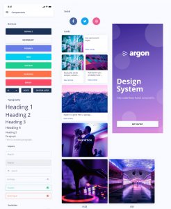 Argon Mobile UI Kit