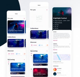 Ticketapp - Figma and Sketch Template
