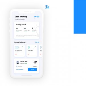 Happ - Smart Home App UI Kit for Adobe XD