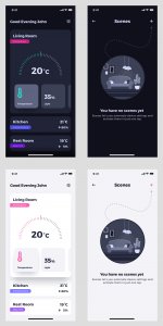 Smart Home UI Kit for Sketch
