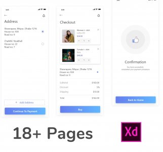 Bolt E-commerce App UI Kit