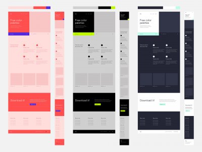 Hue - Free Website and App Color Palettes