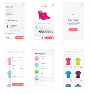 E-Comm Adobe XD UI Kit