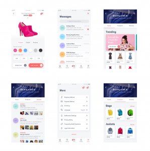 E-Comm Adobe XD UI Kit