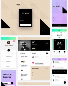 Mail - A free cross-platform UI kit