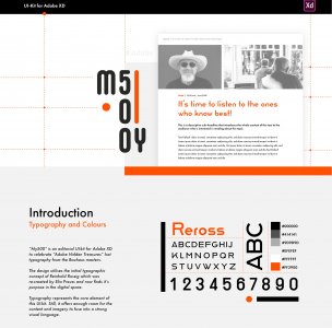 Bauhaus UI Kit for Adobe XD