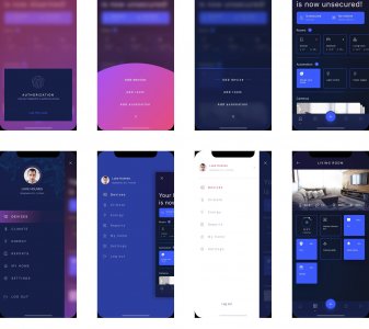 HIVO Smart Home UI Kit
