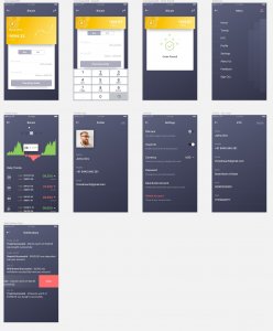 Crypto Wallet App Free UI Kit