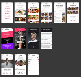 1357 Recipe App UI Kit