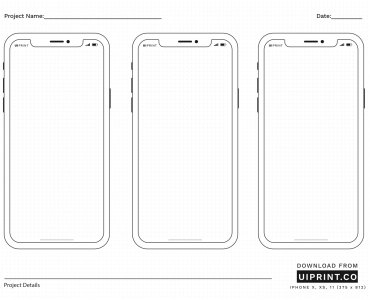 uiprint - Printable Mockups and Sketchpads