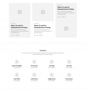 Sections - Landing Pages Wireframe Kit
