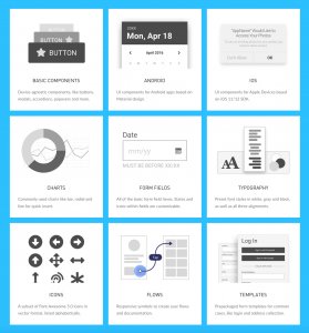 Spark Sketch Library for UX Designers