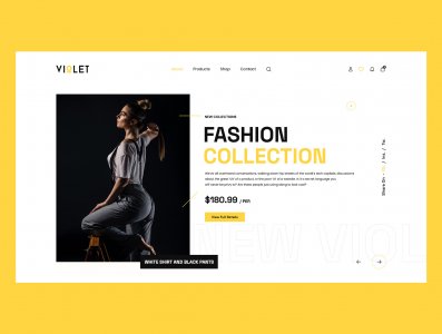 Violet - Ecommerce Shop