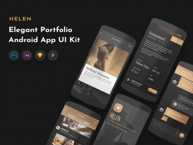 Helen AndroidOS App UI Kit