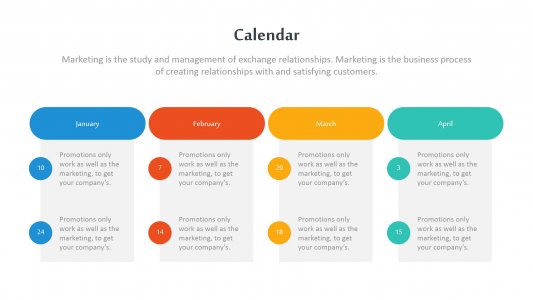 Calendar Infographics