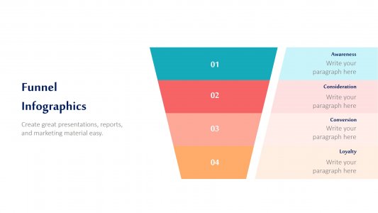 Funnel Infographics Template