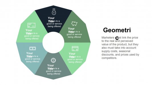 Geometric Infographics for Templates