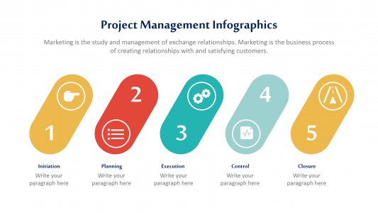 Project Management Infographics PPT